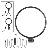Lampada da riempimento USB per live streaming con clip