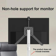 Holeless Monitor Mount for 17-32 Inch Screens Quick Installation and Removal Bracket, Adapter Black