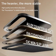 Portable Vesa Monitor Stand Height Adjustable Swivel Desk Mount For 17-Inch Screens, Vesa