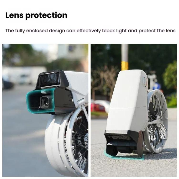 Paraluce doppio uso per DJI Flip con protezione obiettivo