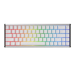 Ajazz ALUX68 MAX RGB Single Wired DIY Magnetic Shaft Mechanical Keyboard, White, Gradient Pink, Day Night, Snow Bottel