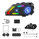 Casco Bluetooth C5 IPX7 con riduzione rumore e microfono