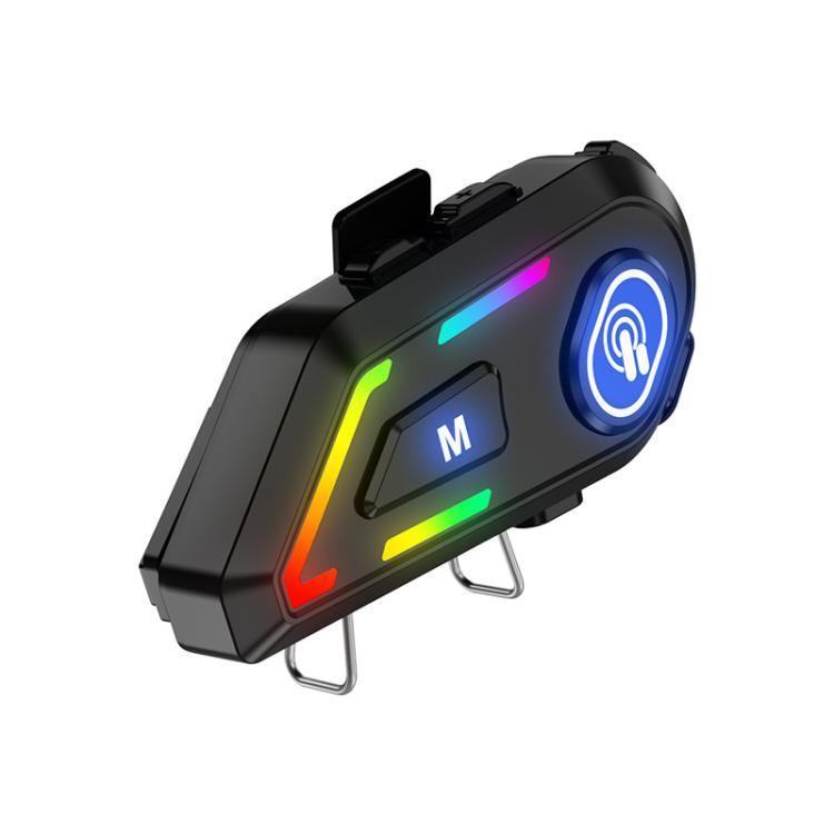 C5 IPX7 Waterproof Outdoor Cycling Noise Reduction Helmet Bluetooth Headset, Soft Mic, Hard Mic, Soft and Hard Mics