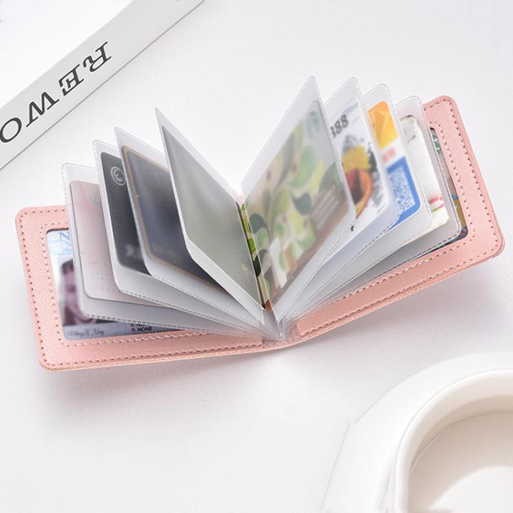 Porta carte in pelle PU multi slot per patente e carte
