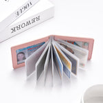Porta carte in pelle PU multi slot per patente e carte