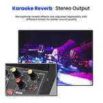 Mixer audio 8 canali con effetti digitali Q48