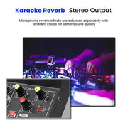 Mixer audio 8 canali con effetti digitali Q48
