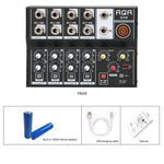 Mixer audio 8 canali con effetti digitali Q48