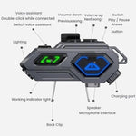 Interfono Bluetooth C8Pro IPX7 per Casco Moto 2 Persone