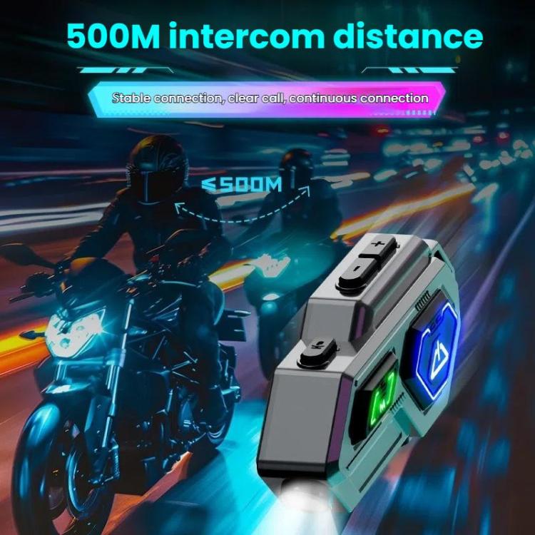 Interfono Bluetooth C8Pro IPX7 per Casco Moto 2 Persone