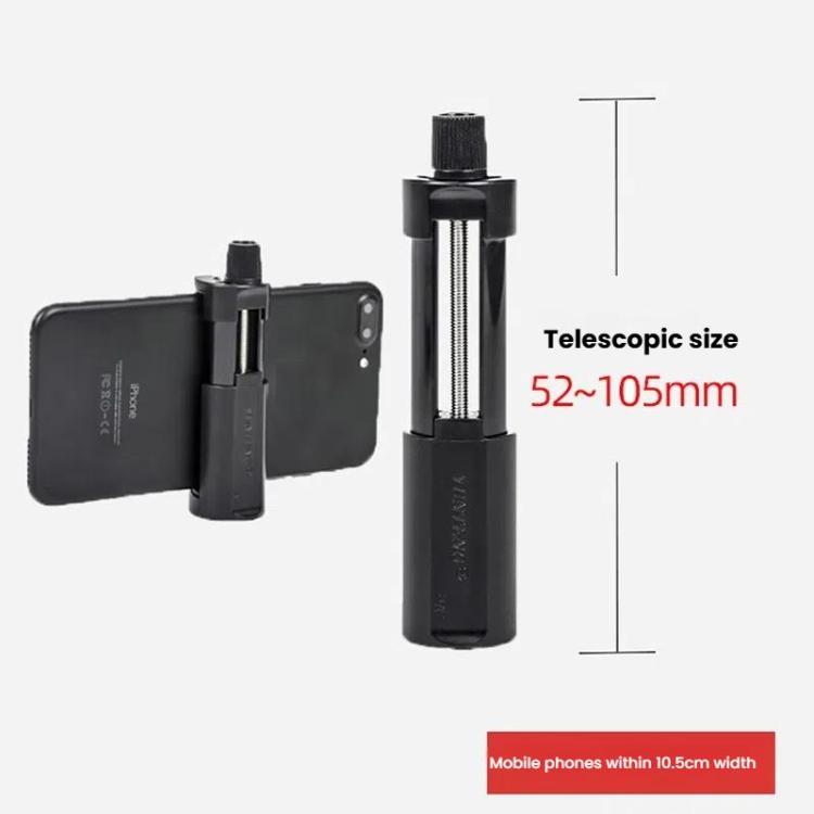 Treppiede YUNTENG 3280 con testa 3 vie e supporto telefono