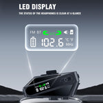 Interfono Bluetooth C6 IPX6 con LED e Microfoni Hard e Soft