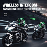 Interfono Bluetooth C6 IPX6 con LED e Microfoni Hard e Soft