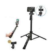 Treppiede regolabile YUNTENG 91666L con selfie stick e telecomand