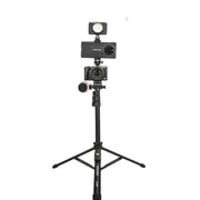 Treppiede regolabile YUNTENG 91666L con selfie stick e telecomand