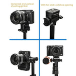 Treppiede regolabile YUNTENG 91666L con selfie stick e telecomand