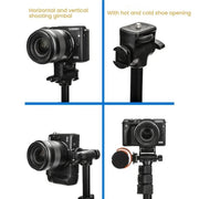 Treppiede regolabile YUNTENG 91666L con selfie stick e telecomand