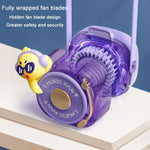 Ventilatore portatile USB ricaricabile con lanyard