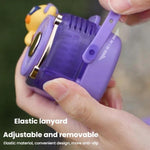 Ventilatore portatile USB ricaricabile con lanyard
