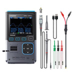Oscilloscopio 3 in 1 con tester transistor e generatore 10MHz