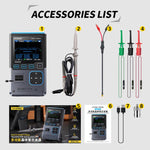 Oscilloscopio 3 in 1 con tester transistor e generatore 10MHz