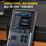 Oscilloscopio 3 in 1 con tester transistor e generatore 10MHz