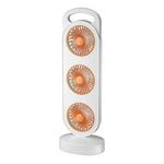 Ventilatore da tavolo portatile USB con tripla turbina