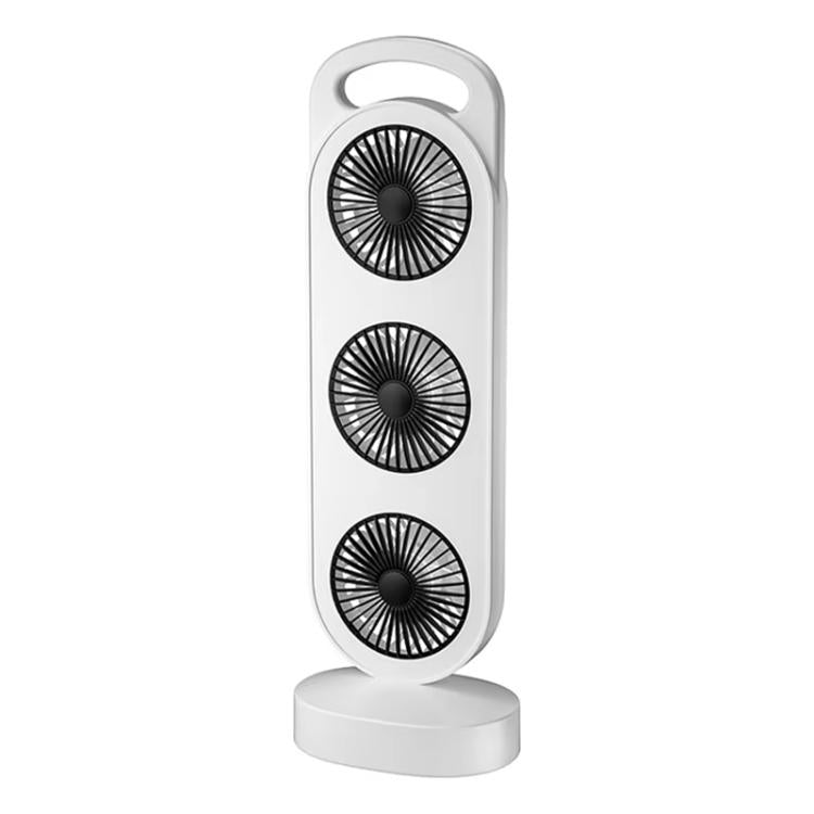 Ventilatore da tavolo portatile USB con tripla turbina