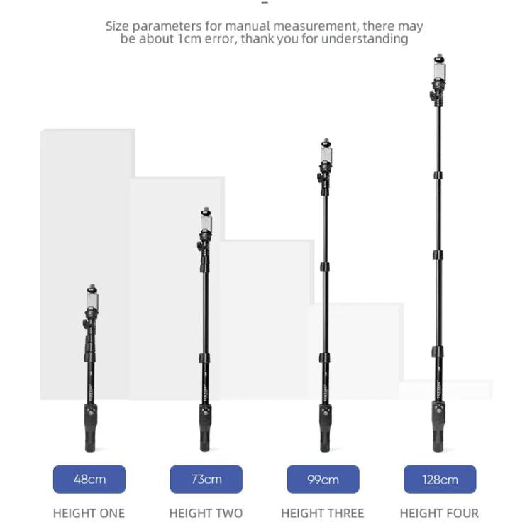 Selfie stick YUNTENG 1288 in alluminio 50" con Bluetooth