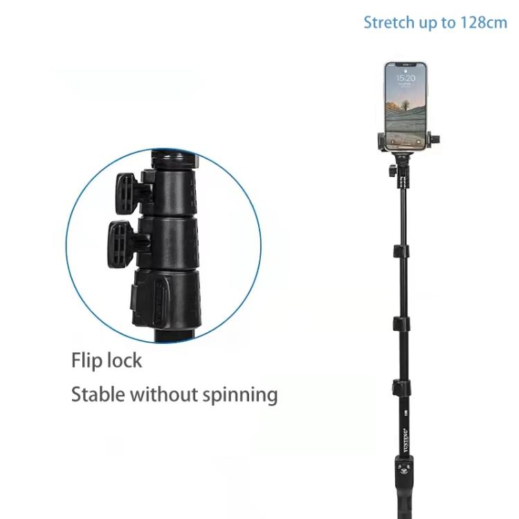 Selfie stick YUNTENG 1288 in alluminio 50" con Bluetooth