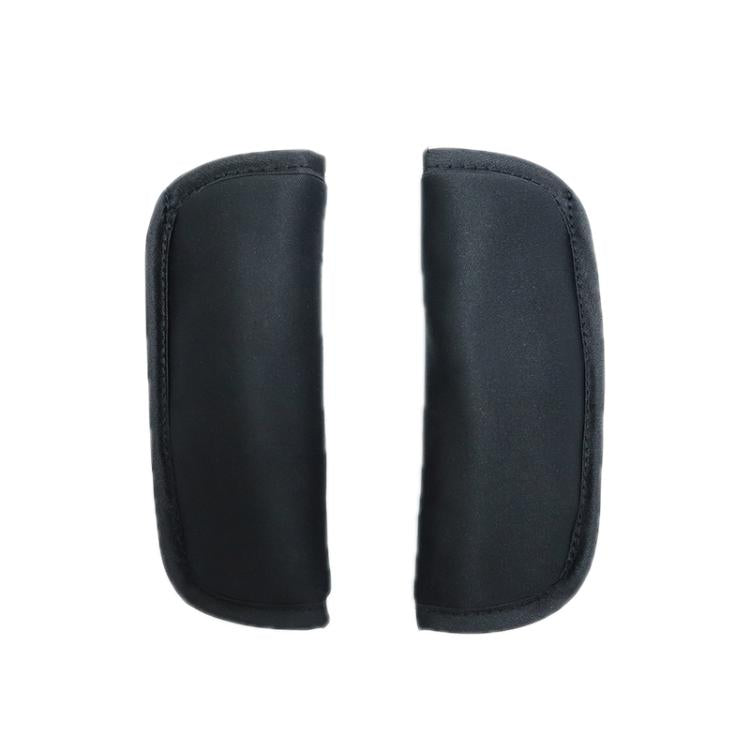 Protezione per la spalla della cintura di sicurezza del passeggino, Black Regular, Black Nylon Patch, Black Crotch Protector, Black Regular 3pcs /Set, Black Nylon 3pcs /Set