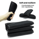 Protezione per la spalla della cintura di sicurezza del passeggino, Black Regular, Black Nylon Patch, Black Crotch Protector, Black Regular 3pcs /Set, Black Nylon 3pcs /Set