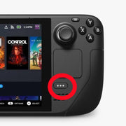 Per i pulsanti palmari del Steam Deck, pulsante HOME, interruttore a levetta, HOME Button
