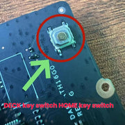 Per i pulsanti palmari del Steam Deck, pulsante HOME, interruttore a levetta, HOME Button