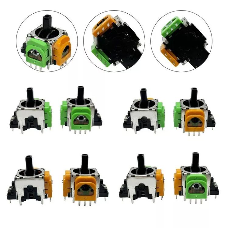 Joystick elettromagnetico Hall regolabile ad alta precisione con circuito integrato e bilanciere., 2pcs For PS5, 2pcs For PS4, 2pcs For XBOX, 2pcs For NS Pro