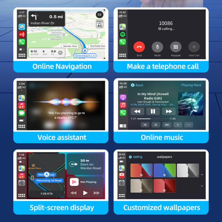 Adattatore Carlinkit originale da cablato a wireless per CarPlay, SE