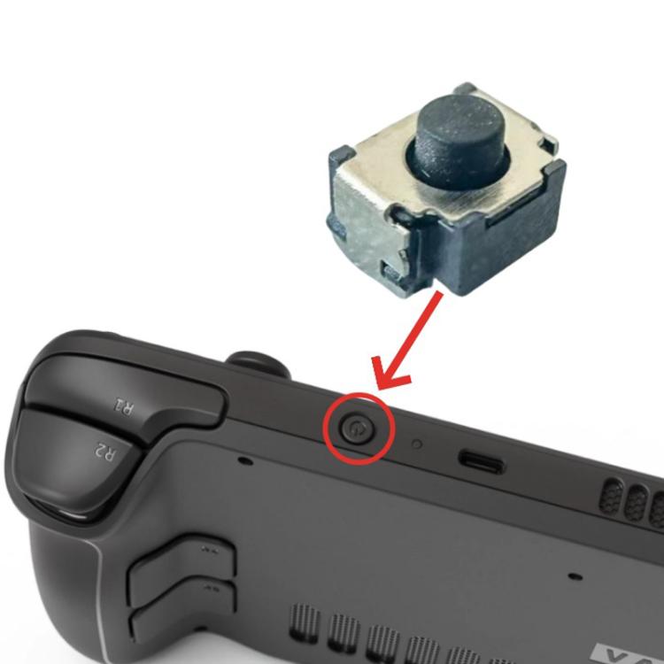 Per Steam Deck, 10 tasti di accensione/spegnimento, pulsanti di alimentazione, interruttori a pressione, Power Buttons