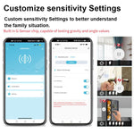 Sensore vibrazione e inclinazione ZigBee compatibile Tuya