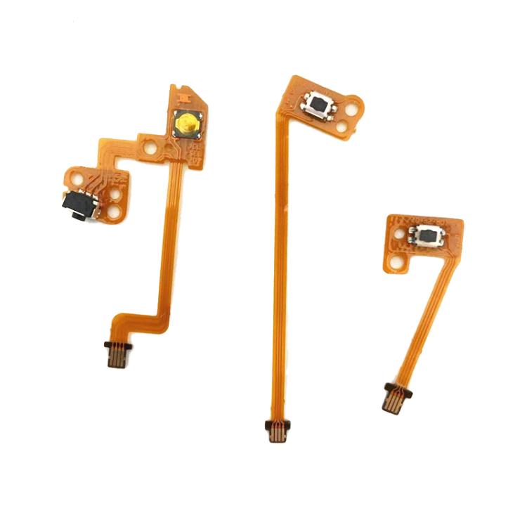 Set da 3 pezzi per la riparazione dei pulsanti Joy-Con di Nintendo Switch, cavo flessibile per pulsanti del gamepad.
