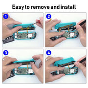 3pcs /Set For Nintendo Switch Joy-Con Button Repair Cable Gamepad Button Key Ribbon Flex Cable