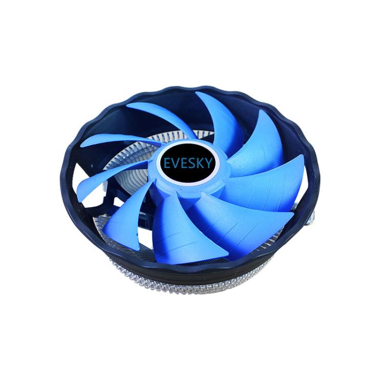 EVESKY 800-2000 RPM Conputer CPU Cooling Fan For Intel LGA 1155/1156/775 & AMD AM4/AM5 Sockets, 400