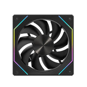 4RS 12cm Computer  Case Fan with Infinity Mirror ARGB Thermal Control & Ultra Quiet Cooling