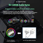 Ventola PC 12cm ARGB con controllo PWM e bassa rumorosità