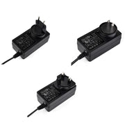 Waveshare 12V / 4A 1.2m Length Cable DC Jack Power Supply Adapter, US Plug, EU Plug, UK Plug