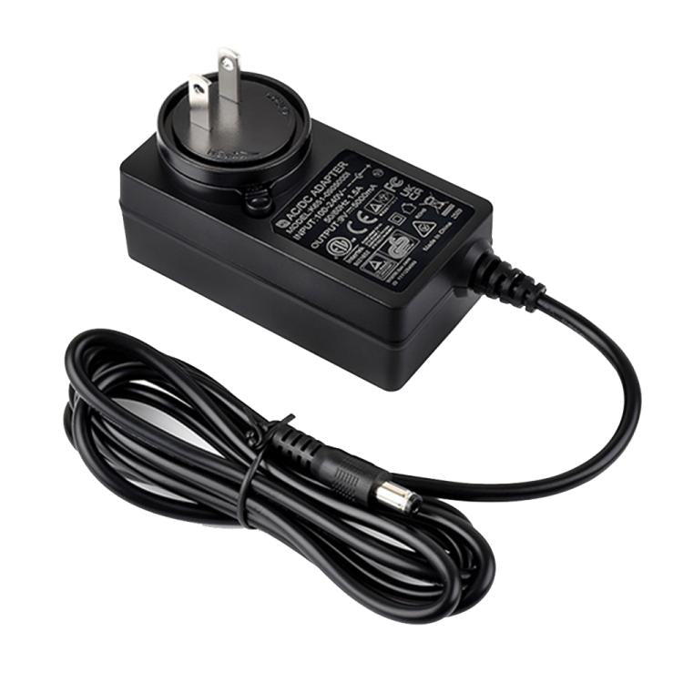 Alimentatore DC 9V 5A con cavo 1,2 m e spina EU/UK/US