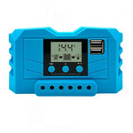 Controller di carica solare 12V 24V PWM con display LCD