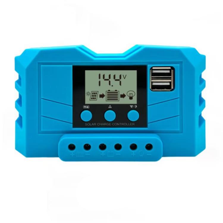 Controller di carica solare 12V 24V PWM con display LCD