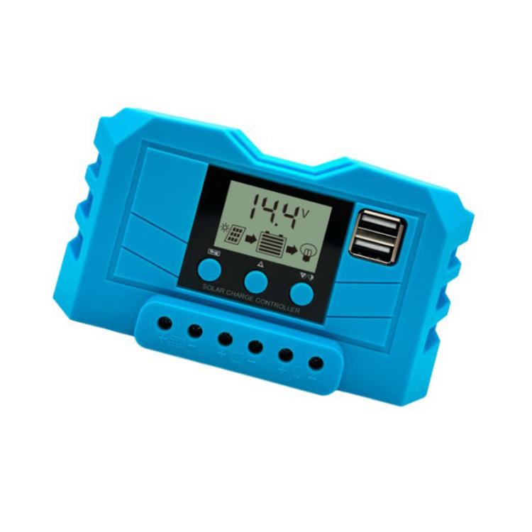 Controller di carica solare 12V 24V PWM con display LCD
