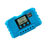 Controller di carica solare 12V 24V PWM con display LCD