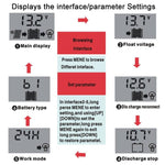 Controller di carica solare 12V 24V PWM con display LCD